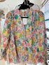 Sprint Floral Print Pleated Shirts